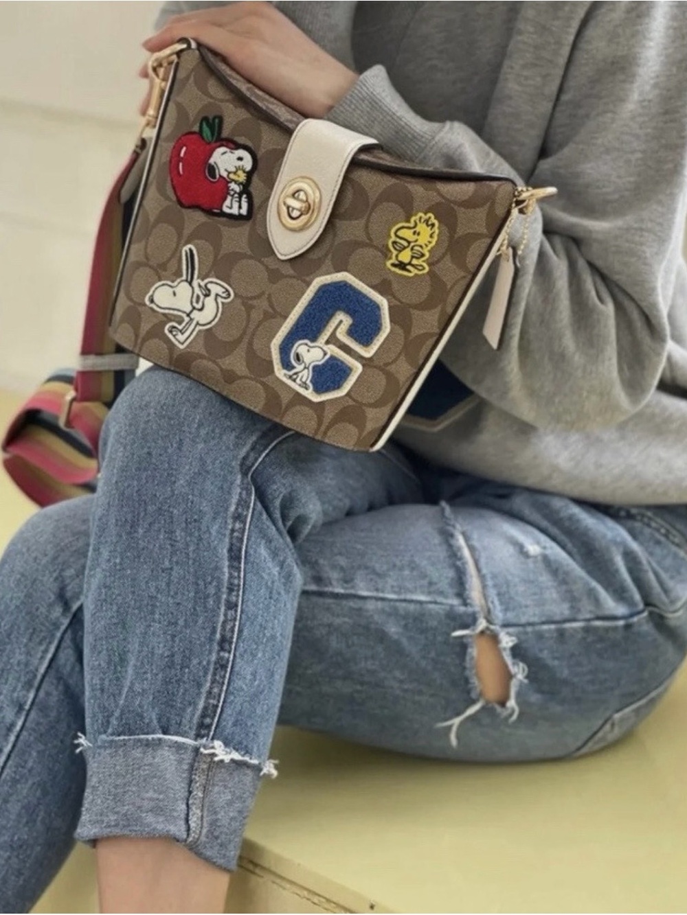Coach X Peanuts NWT Addie crossbody!!!